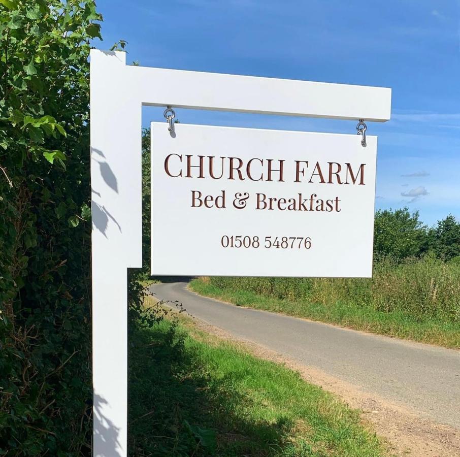 Church Farm Bed & Breakfast Thurlton Dış mekan fotoğraf